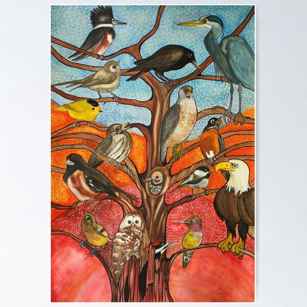 Item preview, Birds of Stanley Park designed and sold by THurdCreations.