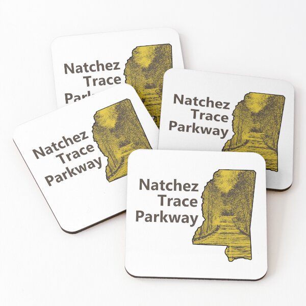 Item preview, Natchez Trace Parkway Mississippi Map designed and sold by Esskay Designs.