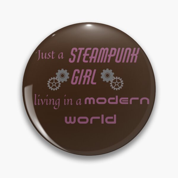 Item preview, Steampunk Girl Modern World  designed and sold by JaygiesDesign.