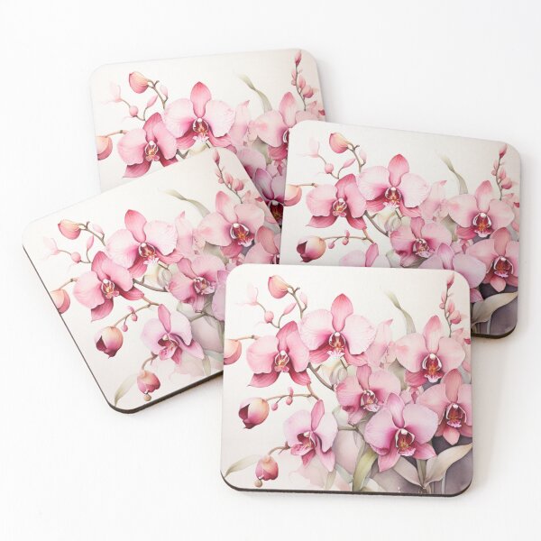 Item preview, Pink orchids designed and sold by Flowersonstuff.