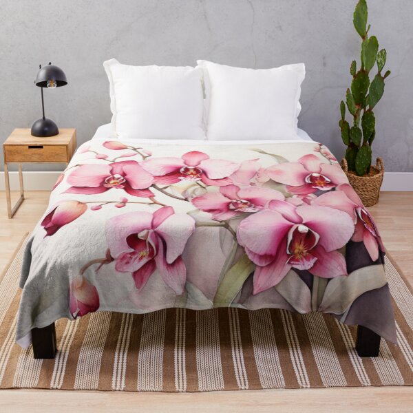 Item preview, Pink orchids designed and sold by Flowersonstuff.