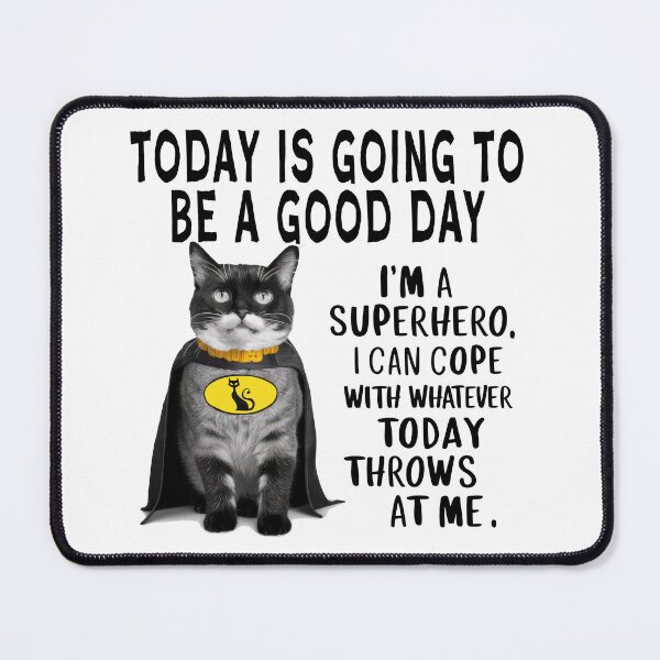 Item preview, Superhero Cat designed and sold by Angry Swan Designs.