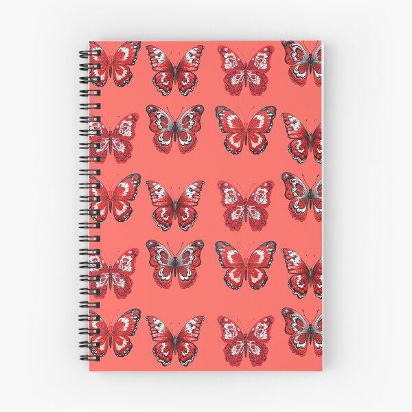 Item preview, Red butterfly seamless pattern pack designed and sold by AlchemyColor.