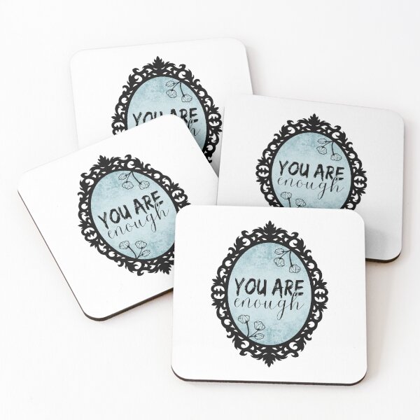 Item preview, Body Positivity Self Love Mirror | You Are Enough  designed and sold by ObsidianDaz.