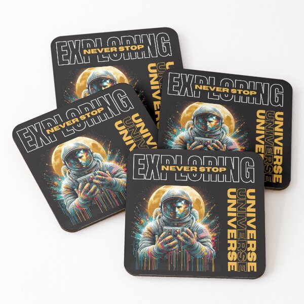 Item preview, Universe - Never stop exploring designed and sold by PosiPrints.
