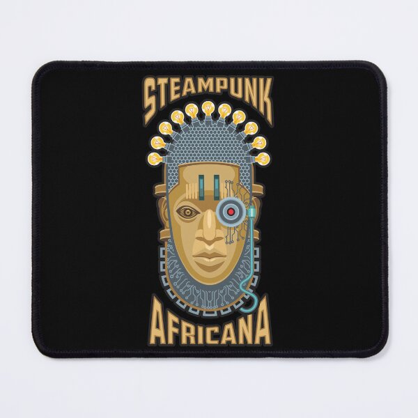 Item preview, Steampunk Africana - Bronze Sculpture Anachronism 2 designed and sold by Vector-Artist.
