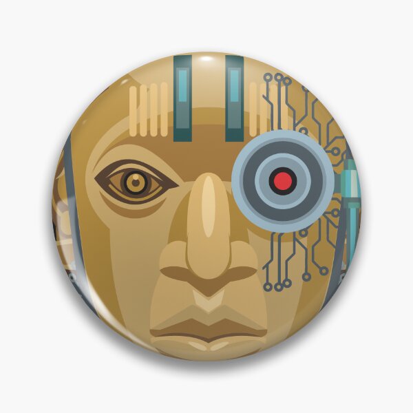Item preview, Steampunk Africana - Bronze Sculpture Anachronism 2 designed and sold by Vector-Artist.