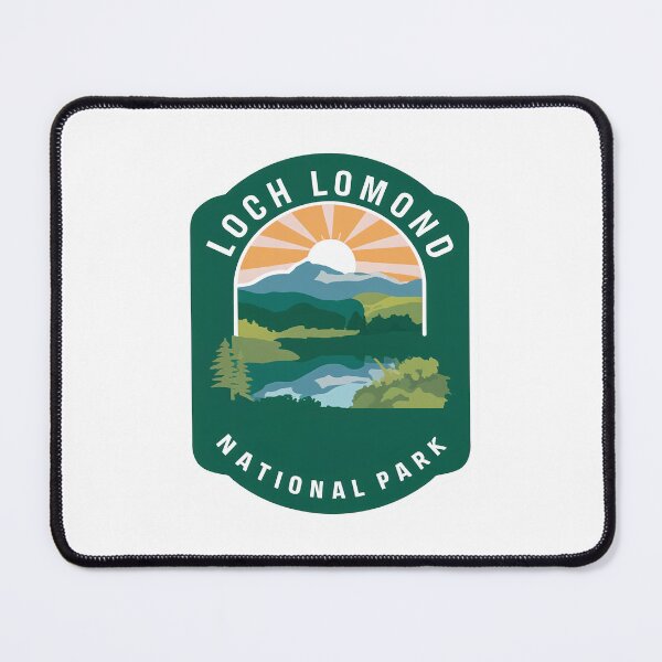 Item preview, Loch Lomond National Park logo emblem designed and sold by ArtFusion-Shop.
