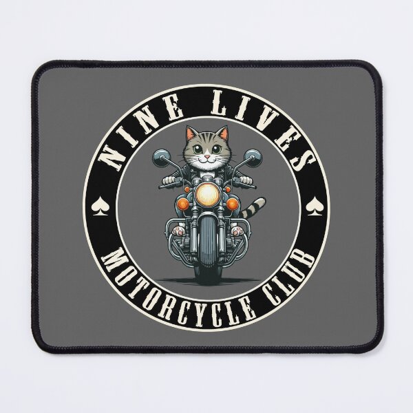 Item preview, Nine Lives Motorcycle Club designed and sold by rogue-design.