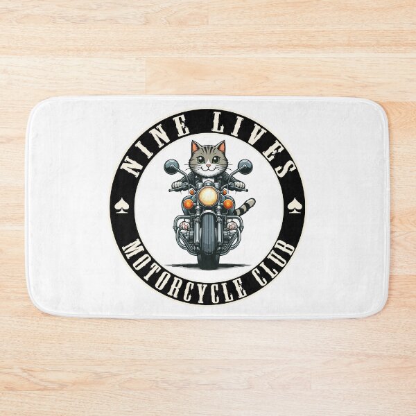Item preview, Nine Lives Motorcycle Club designed and sold by rogue-design.