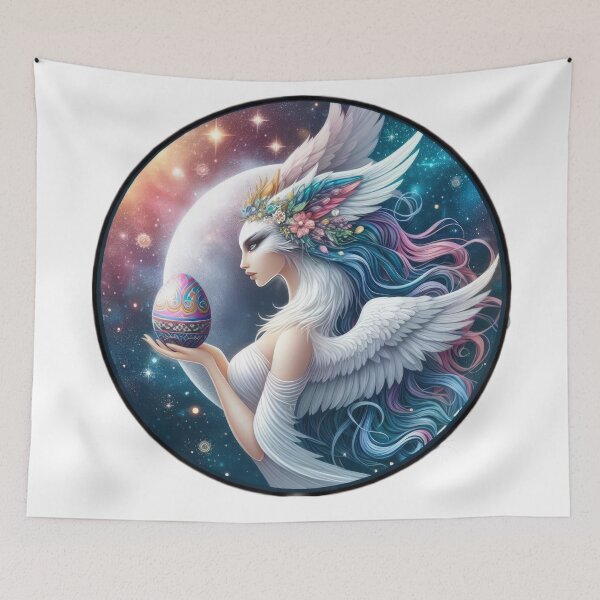 Item preview, white harpy Easter mythical animals  designed and sold by Expressions-Sel.
