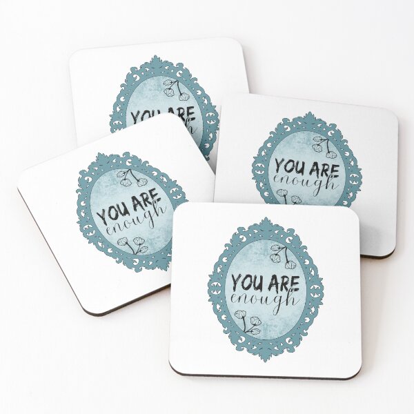 Item preview, Body Positivity Self Love Mirror | You Are Enough  designed and sold by ObsidianDaz.