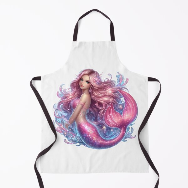Item preview, Shimmering Pink Mermaid Dream designed and sold by AI-Only Creations.