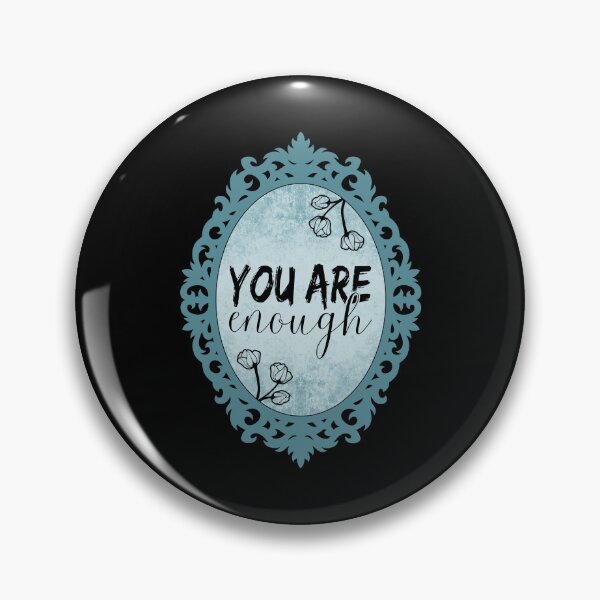 Item preview, Body Positivity Self Love Mirror | You Are Enough  designed and sold by ObsidianDaz.