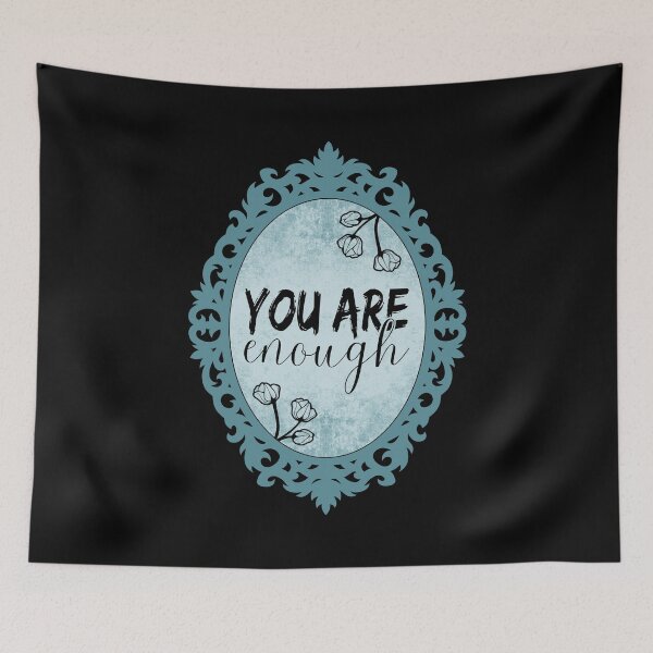 Item preview, Body Positivity Self Love Mirror | You Are Enough  designed and sold by ObsidianDaz.