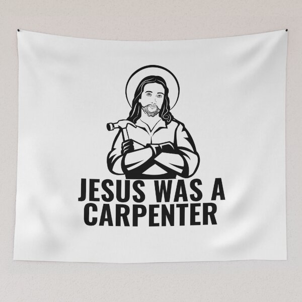 Item preview, Jesus was a Carpenter designed and sold by SleepingFoxy.