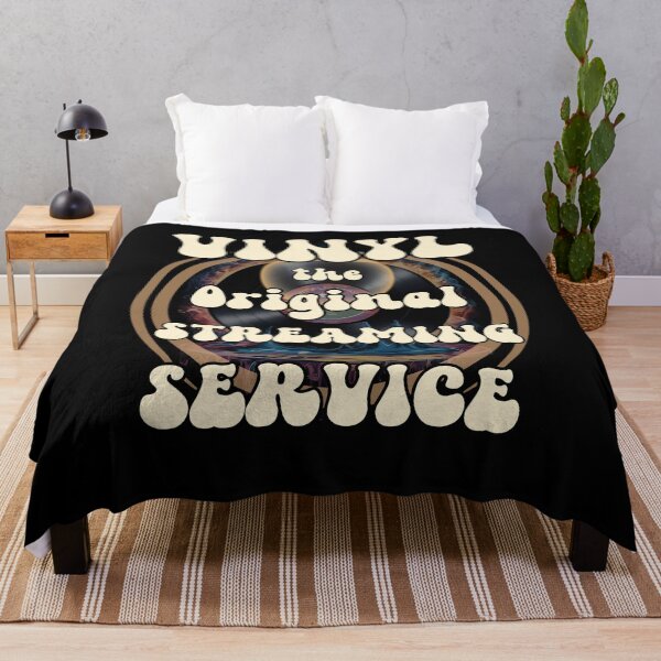 Item preview, VINYL the Original Streaming Service funny groovy music lover design designed and sold by Jt41.