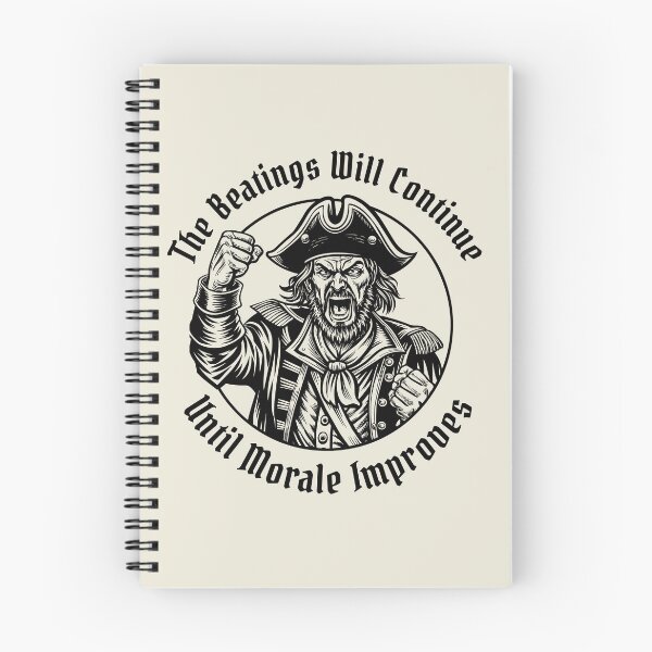 Item preview, The Beatings Will Continue until Morale Improves designed and sold by ValentinaHramov.