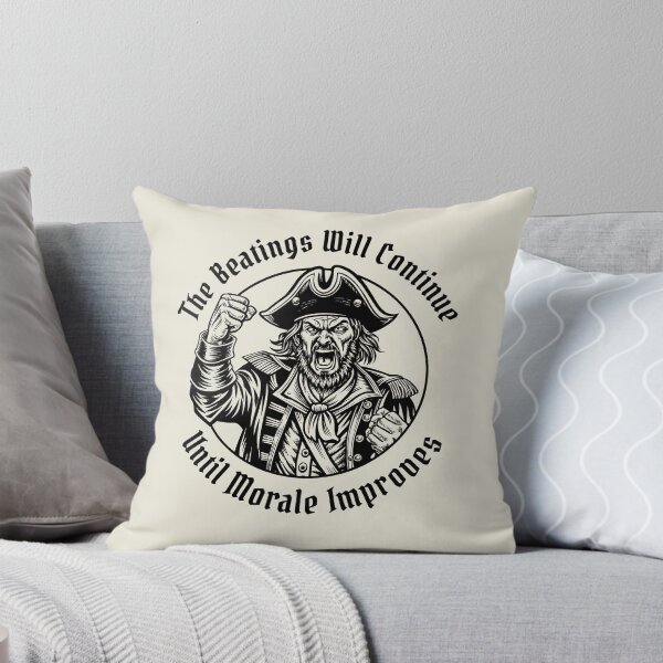 Item preview, The Beatings Will Continue until Morale Improves designed and sold by ValentinaHramov.