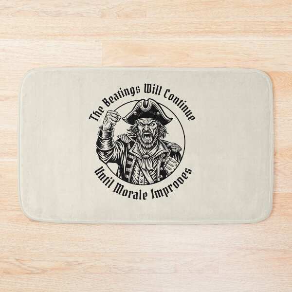 Item preview, The Beatings Will Continue until Morale Improves designed and sold by ValentinaHramov.
