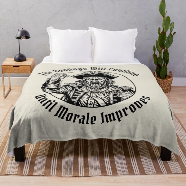 Item preview, The Beatings Will Continue until Morale Improves designed and sold by ValentinaHramov.