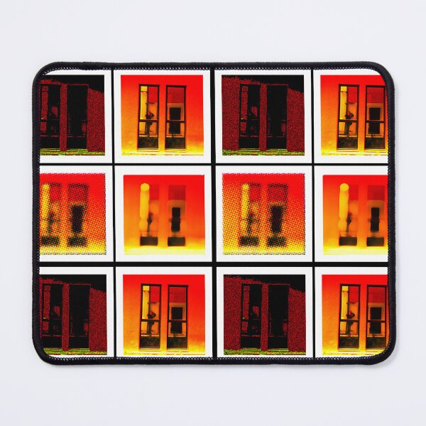 Item preview, Abstract photomontage of quadriptych windows designed and sold by Carré Comme Orange.