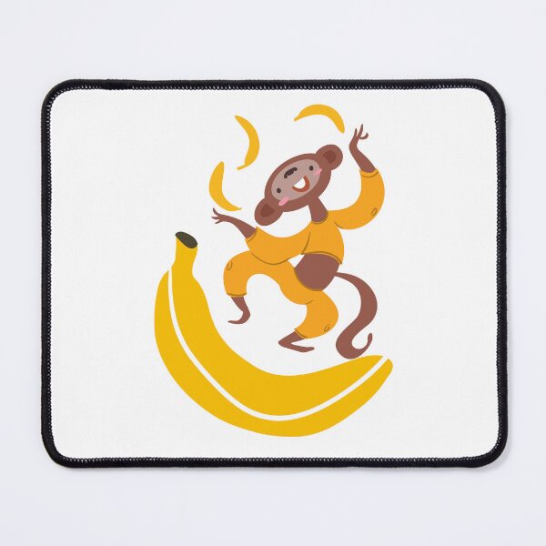 Item preview, Monkey, Monkey playing banana, Animal designed and sold by ArtZone1987.
