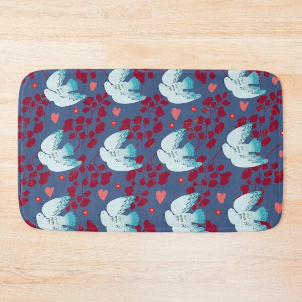 Item preview, Blue Doves in the Red Garden designed and sold by Pacesyte.