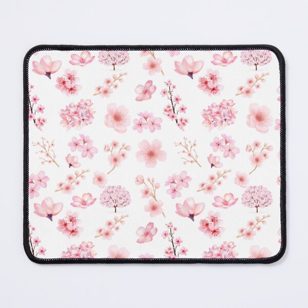 Item preview, Cherry Blossom seamless pattern designed and sold by Fantacaroo Designs.