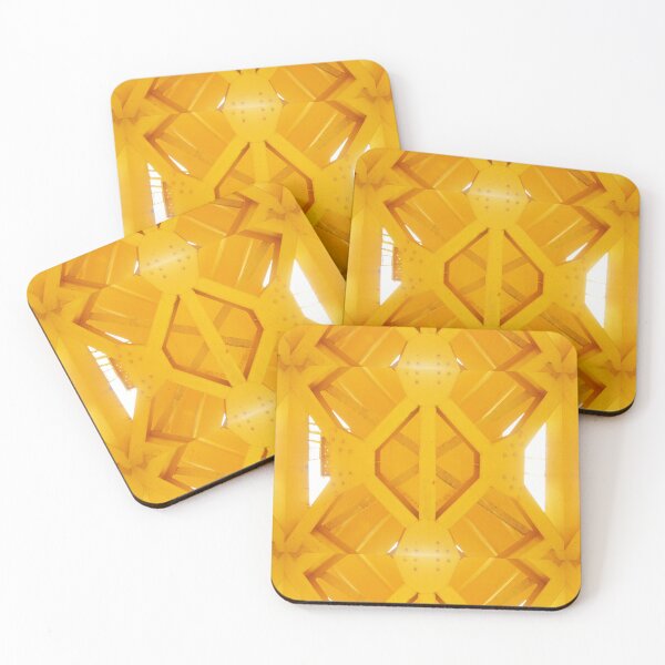 Item preview, Photography abstract architecture yellow crane designed and sold by Carré Comme Orange.