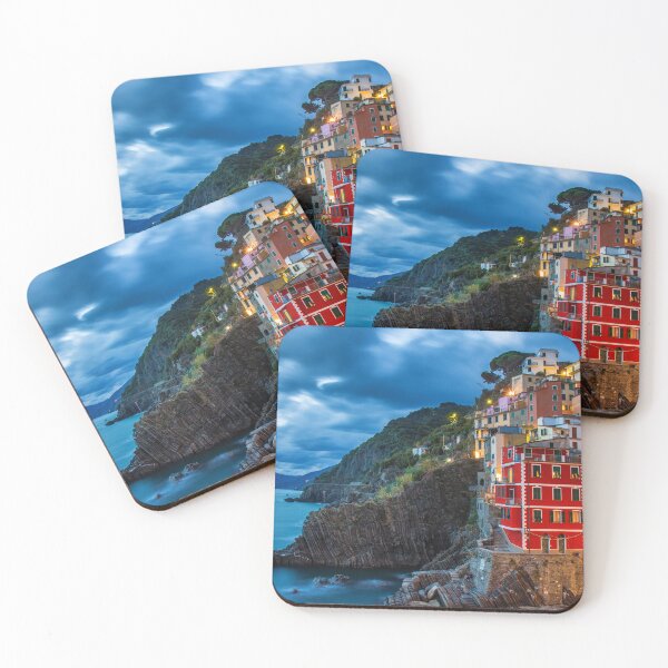 Item preview, Riomaggiore Blue Hour designed and sold by LubosPphoto.