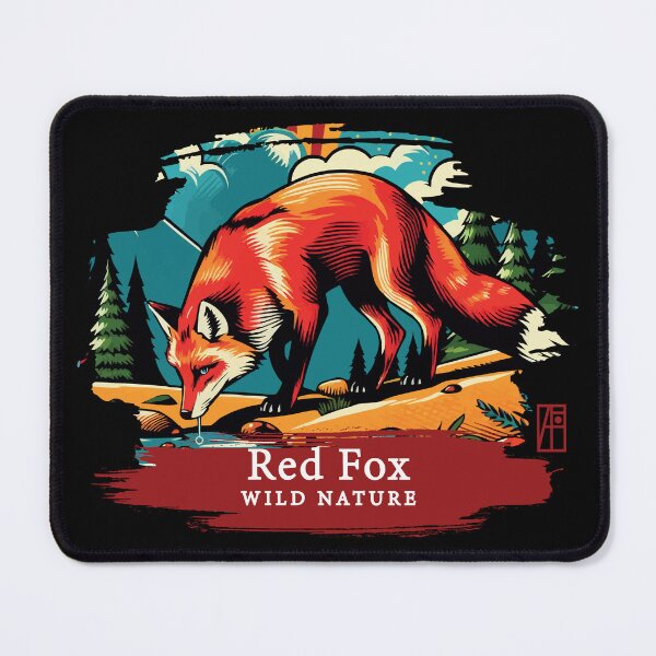 Item preview, Red Fox - WILD NATURE - RED FOX -3 designed and sold by ArtProjectShop.