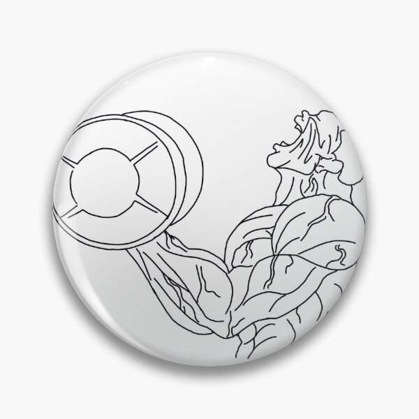 Item preview, Jack Hanma- 100kg curl designed and sold by Tan Keyuan.