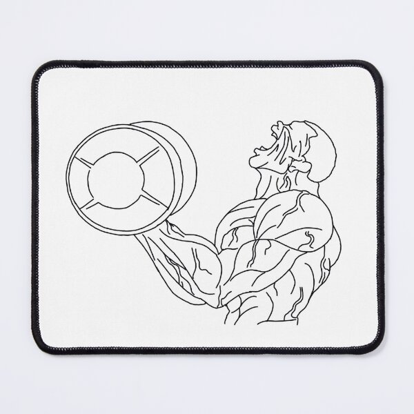 Item preview, Jack Hanma- 100kg curl designed and sold by Tan Keyuan.