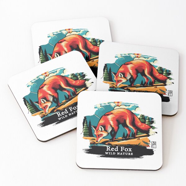 Item preview, Red Fox - WILD NATURE - RED FOX -4 designed and sold by ArtProjectShop.