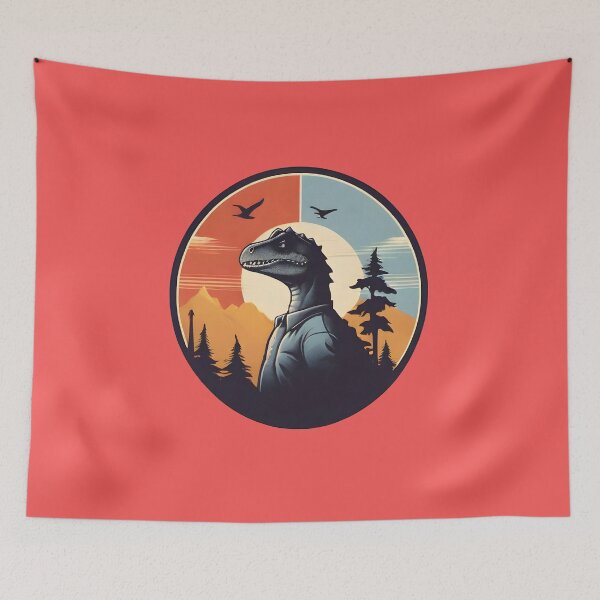 Item preview, Dinosaur wearing clothes designed and sold by AMGAtlantis.