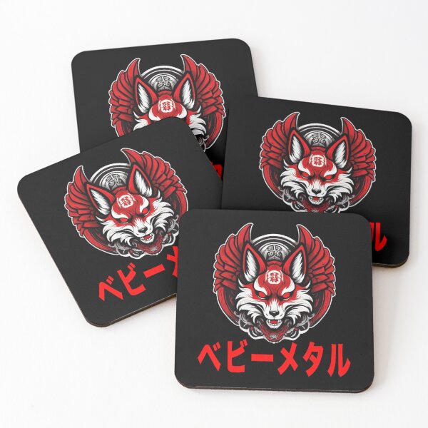 Item preview, BABYMETAL, Jpop, Kanji, Winged Kitsune, Fan Art designed and sold by Burn-Ego.