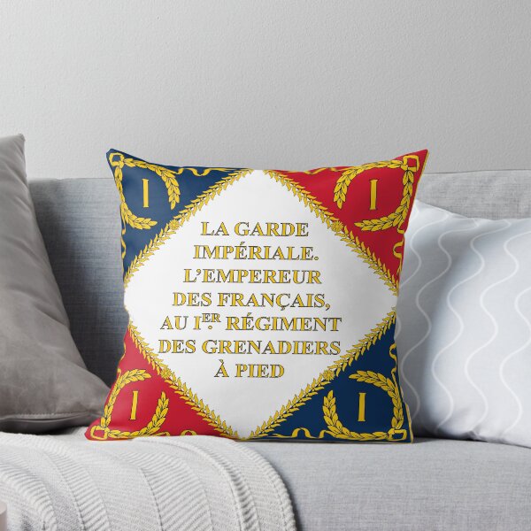 Item preview, Drapeau de la Garde Impériale 1 Regiment - Napoleonic banner of the firs regiment designed and sold by VintageBazaar.