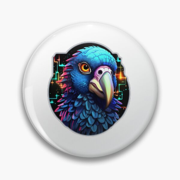 Item preview, Cyber Parrot // Parrot // cool animal // Cyber Animal // Future animal art // Animal Warrior // Animal cute art designed and sold by SMARTKIT  DESIGNAGENCY.
