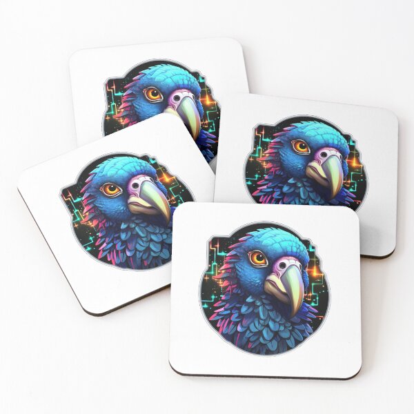 Item preview, Cyber Parrot // Parrot // cool animal // Cyber Animal // Future animal art // Animal Warrior // Animal cute art designed and sold by SMARTKIT  DESIGNAGENCY.