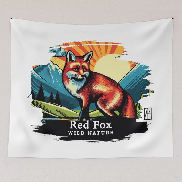 Item preview, Red Fox - WILD NATURE - RED FOX -6 designed and sold by ArtProjectShop.