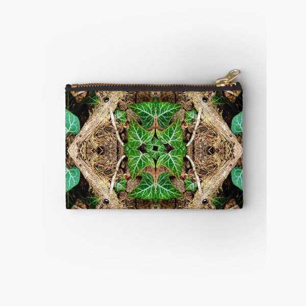 Item preview, Pattern of Ivy on Oak Bark  (with very small Harlequin ladybirds) designed and sold by Robin3DT.