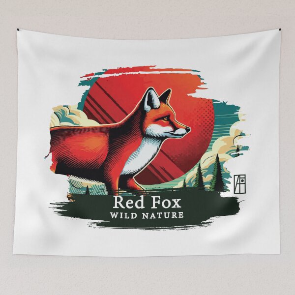 Item preview, Red Fox - WILD NATURE - RED FOX -8 designed and sold by ArtProjectShop.