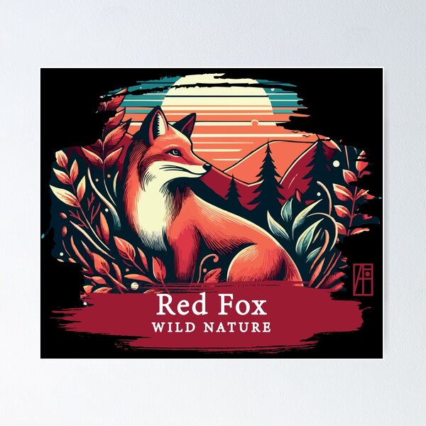 Item preview, Red Fox - WILD NATURE - RED FOX -9 designed and sold by ArtProjectShop.