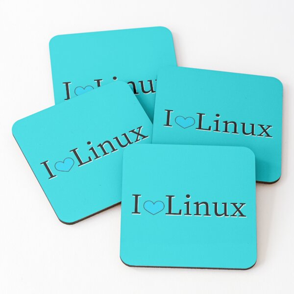 Item preview, I Love Linux designed and sold by FEEL GOOD CLUB DESIGNS.