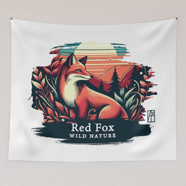 Item preview, Red Fox - WILD NATURE - RED FOX -10 designed and sold by ArtProjectShop.