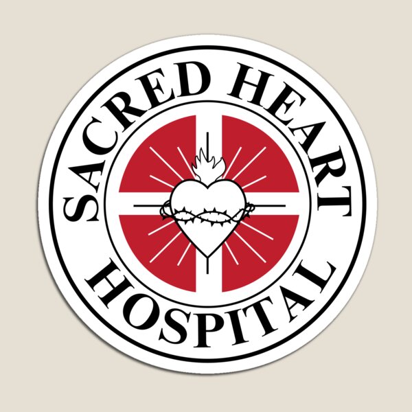 Vista previa del artículo con la obra «Hospital del Sagrado Corazón - Scrubs», diseñado y vendido por huckblade.
