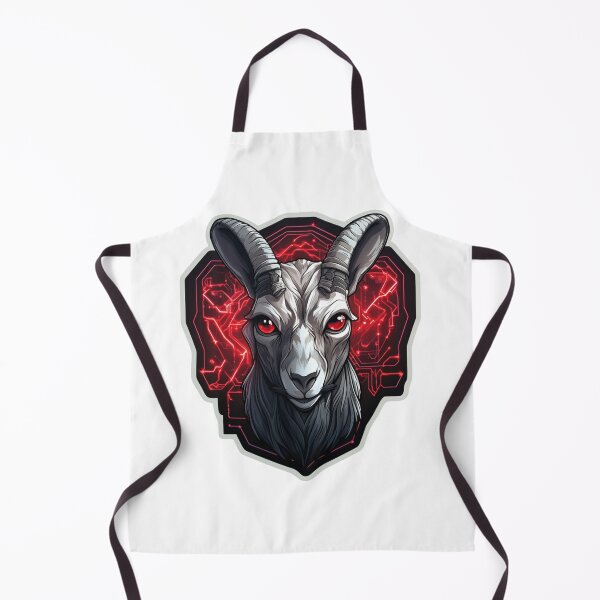 Item preview, Cyber Goat // Goat // cool animal // Cyber Animal // Future animal art // Animal Warrior // Animal cute art designed and sold by SMARTKIT DESIGNAGENCY.