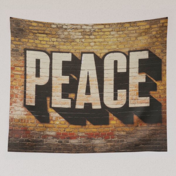 Item preview, Graffiti - lettering peace designed and sold by bernhagen.