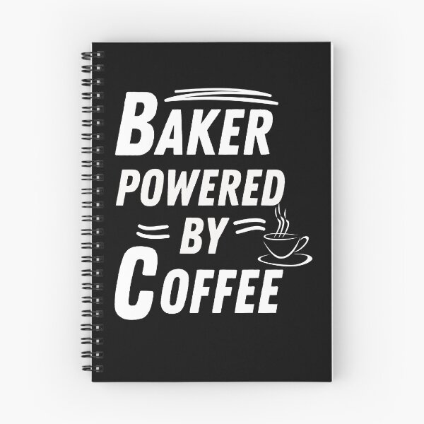 Item preview, baker powered by coffee designed and sold by annoying-shirts.